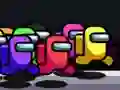 Spel Among Us Space Rush aanlyn