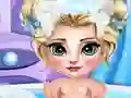 Spel Ice Queen Baby Bath aanlyn