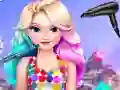 Spel Eliza's Neon Hairstyle aanlyn
