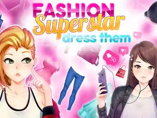Spel Fashion Superstar Dress Them aanlyn