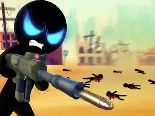 Spel Stickman Armed Assassin: Going Down aanlyn