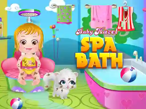 Spel Baby Hazel Spa Bath aanlyn