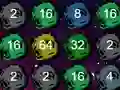 Spel Astroide 2048 aanlyn