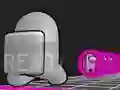 Spel 3D Among Us Rush aanlyn