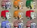 Spel Garbage Trucks Matching aanlyn