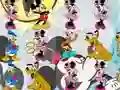 Spel Mickey Mouse Match 3 aanlyn
