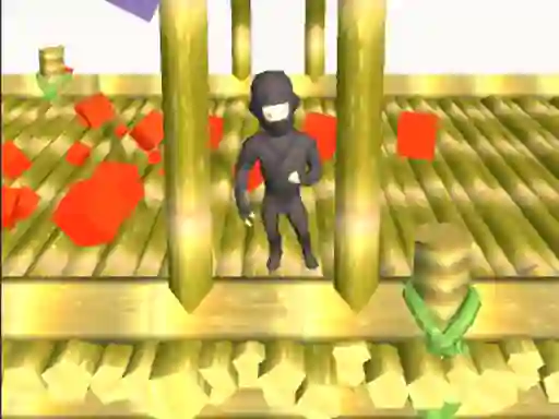 Spel Ninja Runs 3d aanlyn