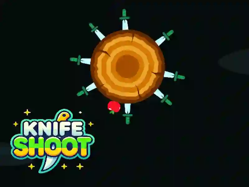 Spel Knife Shoot aanlyn