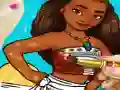 Spel Moana Coloring Book aanlyn