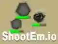 Spel ShootEm.io aanlyn