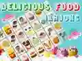 Spel Delicious Food Mahjong Connect aanlyn