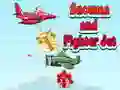Spel Snowman and Fighter Jet aanlyn