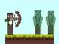 Spel Bowmastery Zombies aanlyn