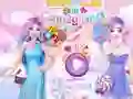 Spel Barbie and Elsa in Candyland aanlyn