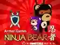 Spel Ninja Bear aanlyn