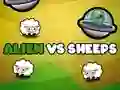 Spel Alien Vs Sheep aanlyn