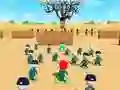 Spel Battle Squid Game aanlyn