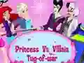 Spel Princess Vs. Villains Tug-of-war aanlyn