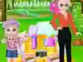 Spel Princess Family Picnic Day aanlyn