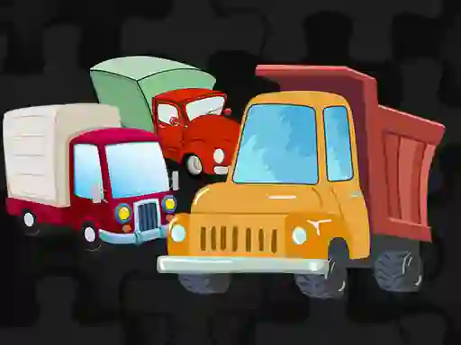 Spel Cartoon Truck Jigsaw aanlyn