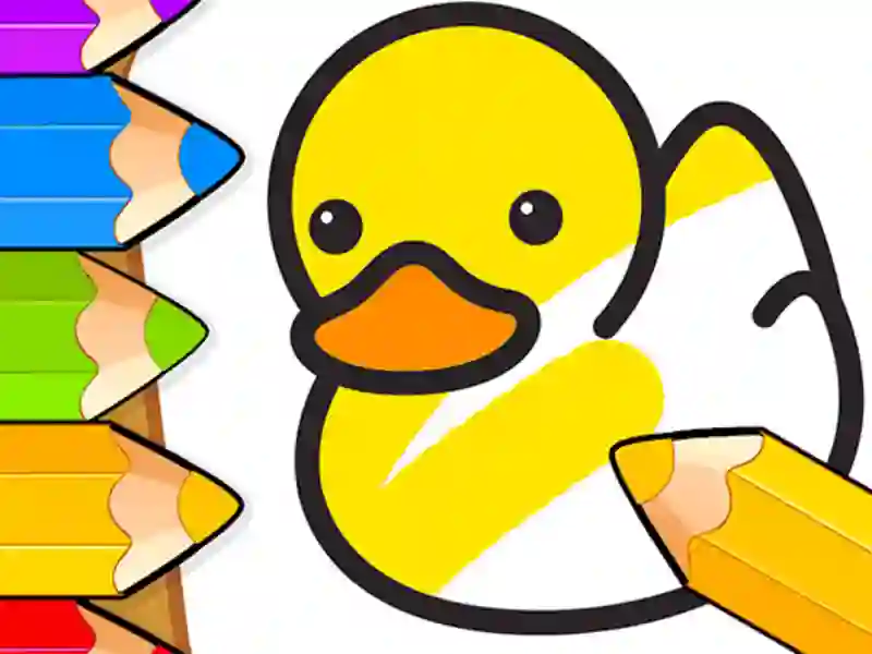 Spel Coloring Games For Kids aanlyn