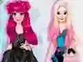 Spel Princess Iceskates Winter Dress Up aanlyn