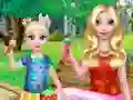 Spel Mommy And Daughter Summer Day aanlyn