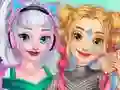 Spel Elsa and Rapunzel Future Fashion aanlyn
