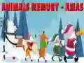 Spel Animals Memory - Xmas aanlyn