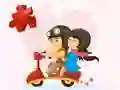 Spel Valentine's Day Puzzle aanlyn