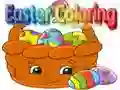 Spel Easter Coloring aanlyn
