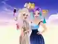 Spel Fashion Showdown Ellie and Villain Quinn aanlyn