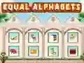 Spel Equal Alphabets aanlyn