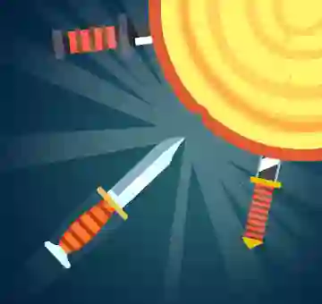 Spel Knife Ninja aanlyn