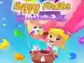 Spel Happy Fruits Match-3 aanlyn