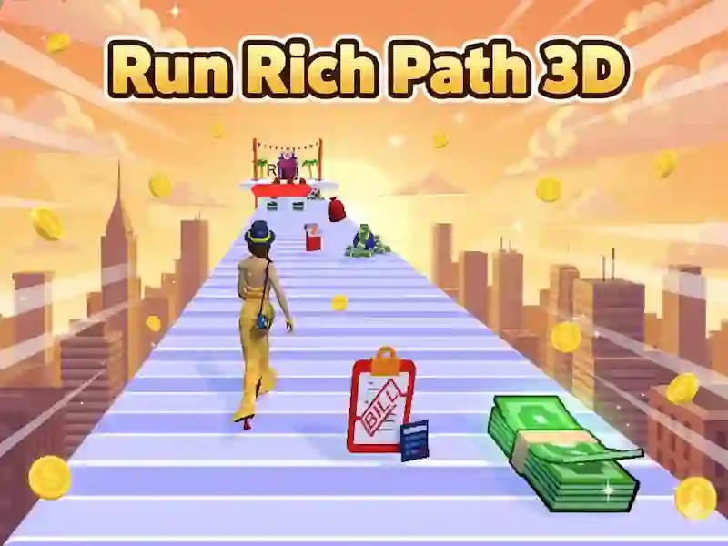 Spel Run Rich Path 3D aanlyn
