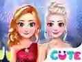 Spel Frozen Princess New years Eve aanlyn