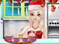 Spel Frozen Christmas Cupcake Maker aanlyn