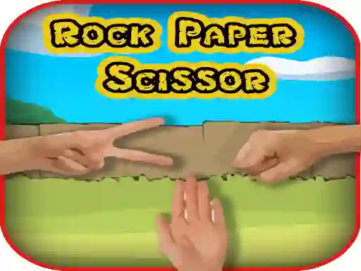 Spel Rock Paper Scissor aanlyn