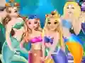 Spel Princess Mermaid Style Dress Up aanlyn