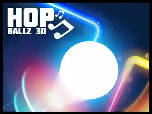 Spel Hop Ballz 3D aanlyn