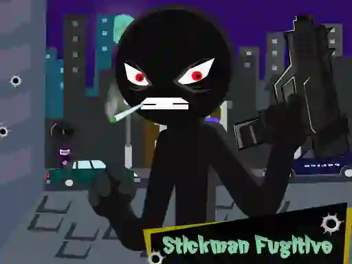 Spel Stickman Fugitive aanlyn
