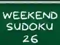 Spel Weekend Sudoku 26 aanlyn