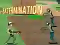 Spel Extermination Zombies aanlyn