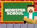 Spel Monster School: Roller Coaster & Parkour aanlyn