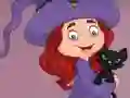 Spel G2E Happy Witch Girl And Cat Room Escape aanlyn