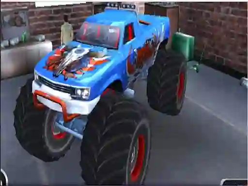 Spel Monster Truck Stunt Adventure aanlyn