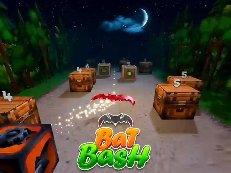 Spel Bat Bash aanlyn