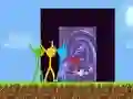 Spel Stickman Parkour Skyland aanlyn