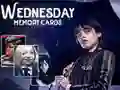 Spel Wednesday Memory Cards aanlyn